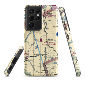 Rosalia Municipal Airport (72S) VFR Sectional Samsung Phone Case