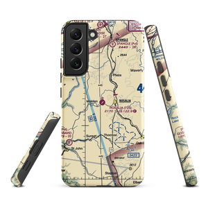 Rosalia Municipal Airport (72S) VFR Sectional Samsung Phone Case