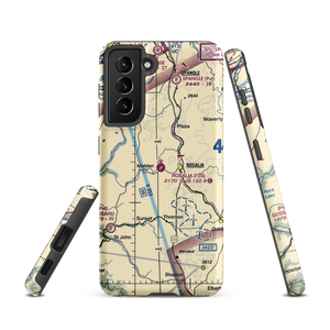 Rosalia Municipal Airport (72S) VFR Sectional Samsung Phone Case