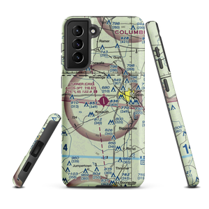 Roscoe Turner Airport (CRX) VFR Sectional Samsung Phone Case