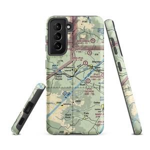 Roscoes Airport (OG26) VFR Sectional Samsung Phone Case