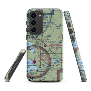 Roscommon Conservation Airport (3RC) VFR Sectional Samsung Phone Case