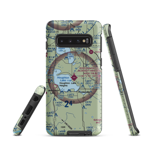 Roscommon County - Blodgett Memorial Airport (HTL) VFR Sectional Samsung Phone Case