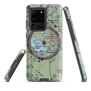 Roscommon County - Blodgett Memorial Airport (HTL) VFR Sectional Samsung Phone Case