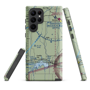 Rose Port Inc Airport (9KS4) VFR Sectional Samsung Phone Case