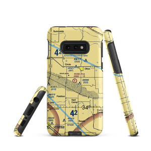 Rose Ranch Airport (XS06) VFR Sectional Samsung Phone Case