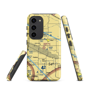 Rose Ranch Airport (XS06) VFR Sectional Samsung Phone Case