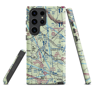 Rose Retreat Farm Airport (VA44) VFR Sectional Samsung Phone Case