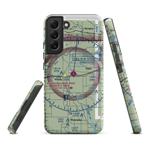 Roseau Municipal Rudy Billberg Field (ROX) VFR Sectional Samsung Phone Case