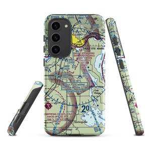 Rosedale Airport (1MI6) VFR Sectional Samsung Phone Case