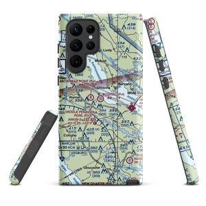 Rosegill Farm Airstrip (2VA5) VFR Sectional Samsung Phone Case