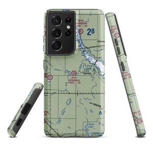 Rosenau Airport (21ND) VFR Sectional Samsung Phone Case