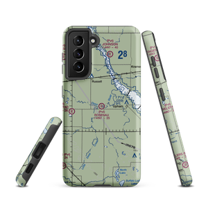 Rosenau Airport (21ND) VFR Sectional Samsung Phone Case