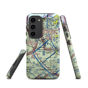 Ross Airport (26OH) VFR Sectional Samsung Phone Case