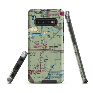 Ross Planes Airport (TX11) VFR Sectional Samsung Phone Case