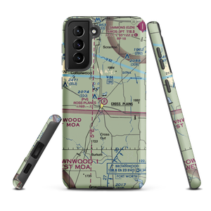 Ross Planes Airport (TX11) VFR Sectional Samsung Phone Case