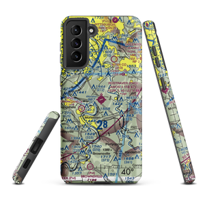 Rostraver Airport (FWQ) VFR Sectional Samsung Phone Case