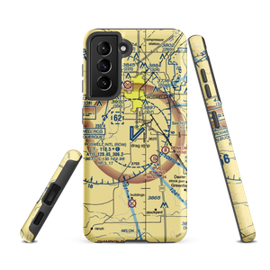 Roswell International Air Center Airport (ROW) VFR Sectional Samsung Phone Case