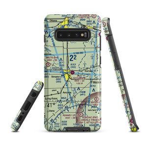 Rothrock Airport (54IL) VFR Sectional Samsung Phone Case