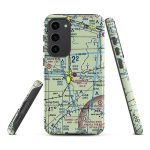 Rothrock Airport (54IL) VFR Sectional Samsung Phone Case