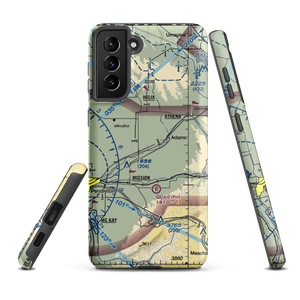 Rothrock Field (OG04) VFR Sectional Samsung Phone Case