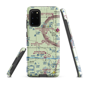 Rotors & Wings Airport (46MI) VFR Sectional Samsung Phone Case