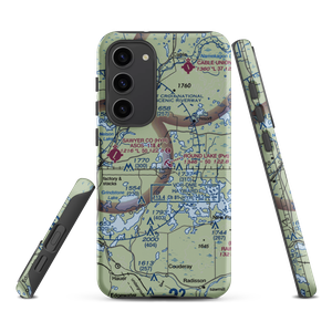 Round Lake Seaplane Base (WS24) VFR Sectional Samsung Phone Case