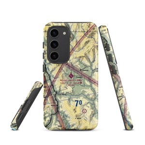 Round Valley Airport (O09) VFR Sectional Samsung Phone Case