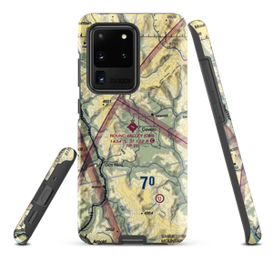 Round Valley Airport (O09) VFR Sectional Samsung Phone Case