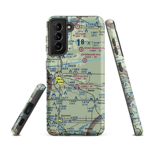 Route 66 Airfield (27MO) VFR Sectional Samsung Phone Case