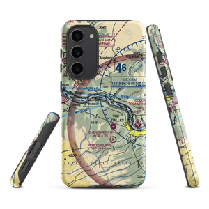 Rowena Dell Airport (02OR) VFR Sectional Samsung Phone Case