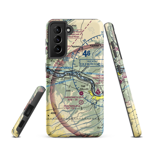 Rowena Dell Airport (02OR) VFR Sectional Samsung Phone Case