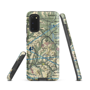 Roxbury Runway Airport (1NK0) VFR Sectional Samsung Phone Case