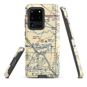 Roy Ranch Airport (TS21) VFR Sectional Samsung Phone Case