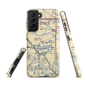 Roy Ranch Airport (TS21) VFR Sectional Samsung Phone Case