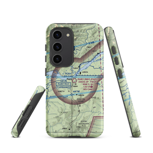 Ruby Airport (RBY) VFR Sectional Samsung Phone Case