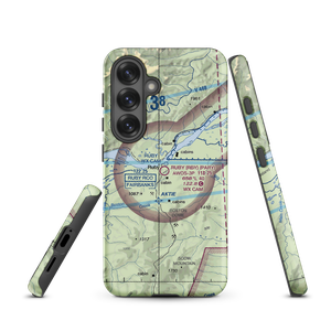 Ruby Airport (RBY) VFR Sectional Samsung Phone Case