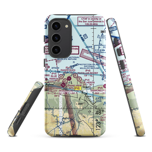 Rucilla's Roost Airport (0WN0) VFR Sectional Samsung Phone Case