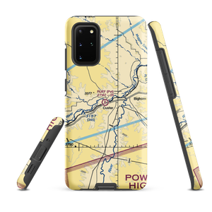 Ruff Airport (MT34) VFR Sectional Samsung Phone Case