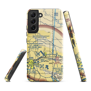 Running Colors Airport (3SD6) VFR Sectional Samsung Phone Case