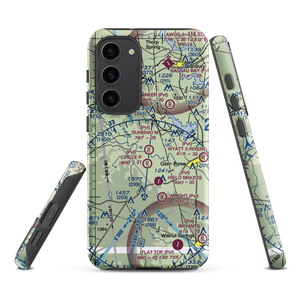 Running M Ranch Airport (09TE) VFR Sectional Samsung Phone Case