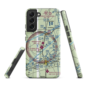 Runsick Flying Service Airport (7AR3) VFR Sectional Samsung Phone Case