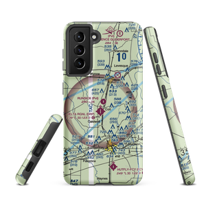 Runsick Flying Service Airport (7AR3) VFR Sectional Samsung Phone Case