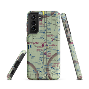 Runway Leasing Inc Nr 1 Airport (8WI2) VFR Sectional Samsung Phone Case