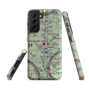 Runway Leasing Inc Nr 1 Airport (8WI2) VFR Sectional Samsung Phone Case