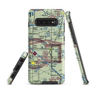 Runyan Aviation Airport (IL15) VFR Sectional Samsung Phone Case