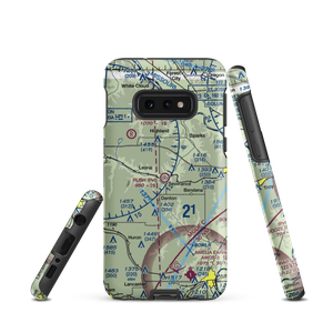 Rush Airport (2KS1) VFR Sectional Samsung Phone Case