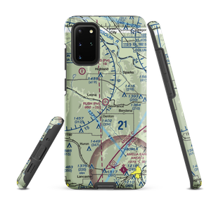 Rush Airport (2KS1) VFR Sectional Samsung Phone Case