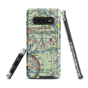 Rush Airport (35FD) VFR Sectional Samsung Phone Case