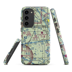 Rush Airport (35FD) VFR Sectional Samsung Phone Case